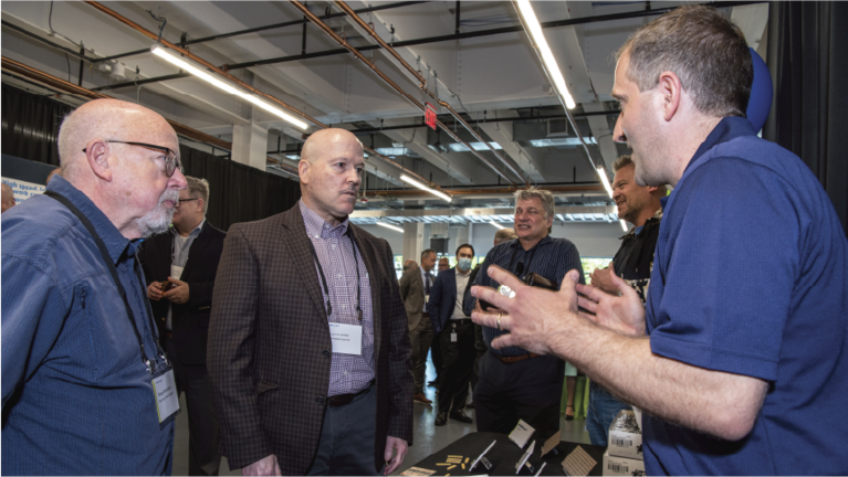 Paul presenting the ChiP products