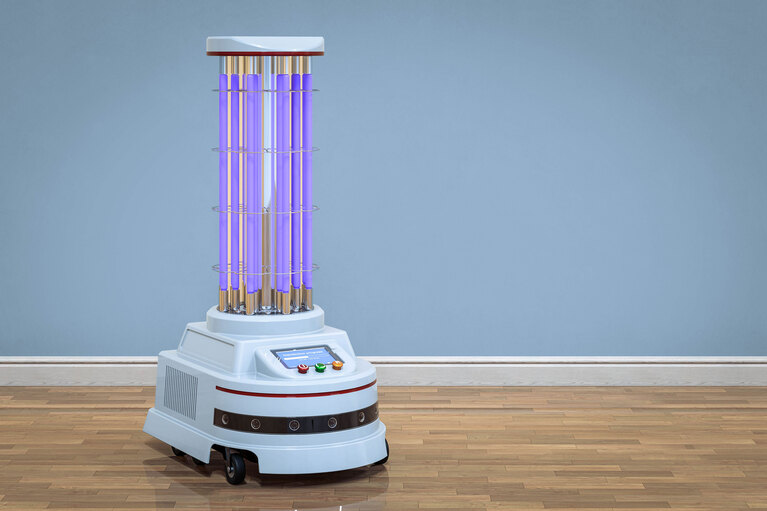 Disinfecting robots image