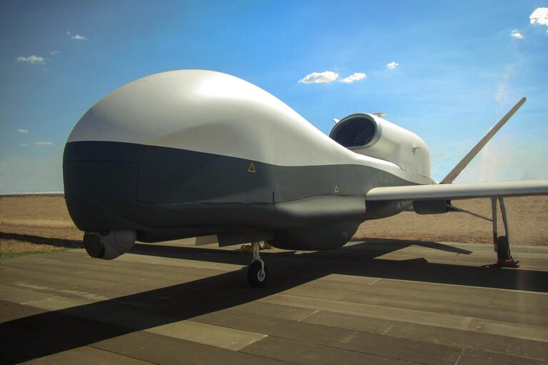 Military stealth drone