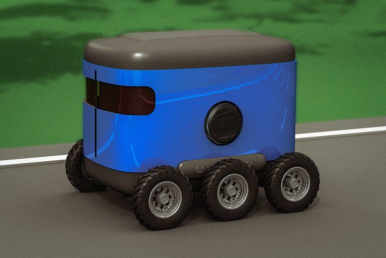 Autonomous AI vehicle