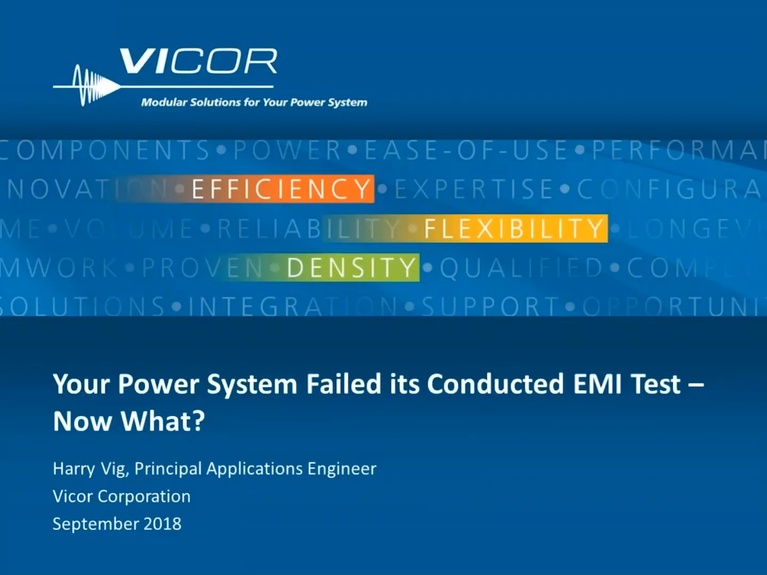 Conducted EMI Test Failure LP webinar image
