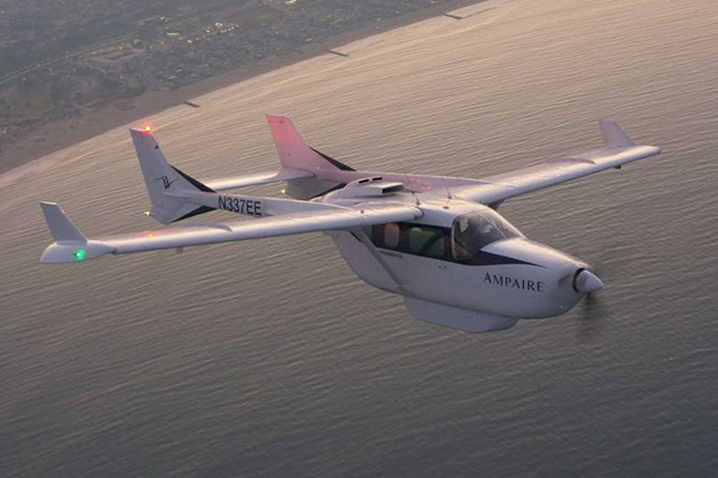 Ampaire electric airplane image