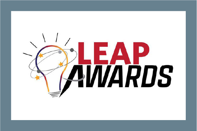 Leap awards logo