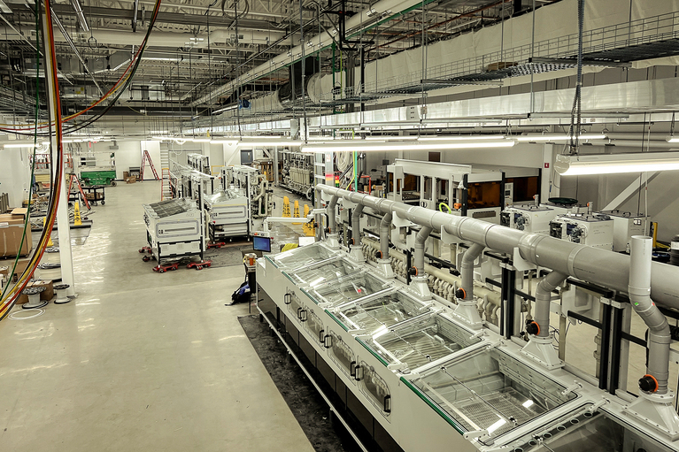 Plant manufaturing line image