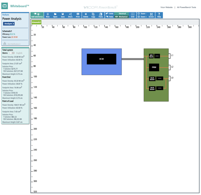 Whiteboard mechanical view image