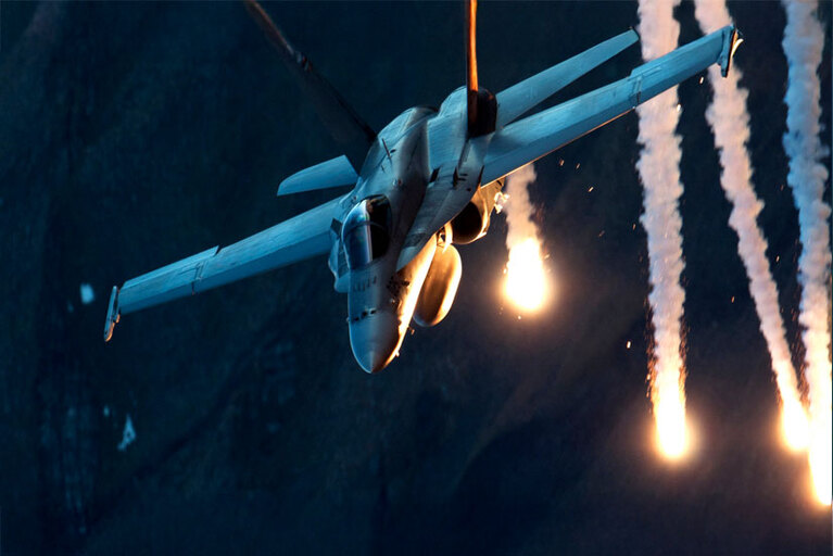 Image of airborne electronic countermeasures