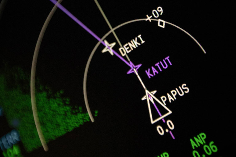 Image of a defense radar screen