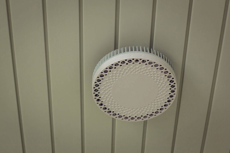 High density power allows for unobtrusive 5G indoor small-cell base station case study