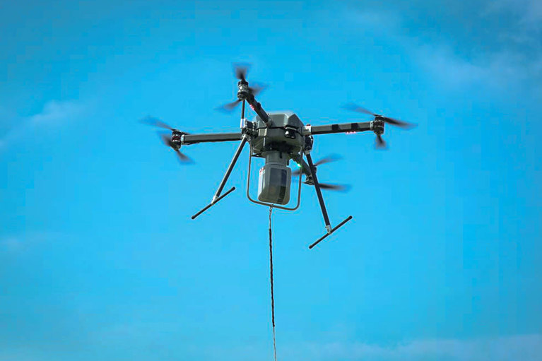 Tethered UAV
