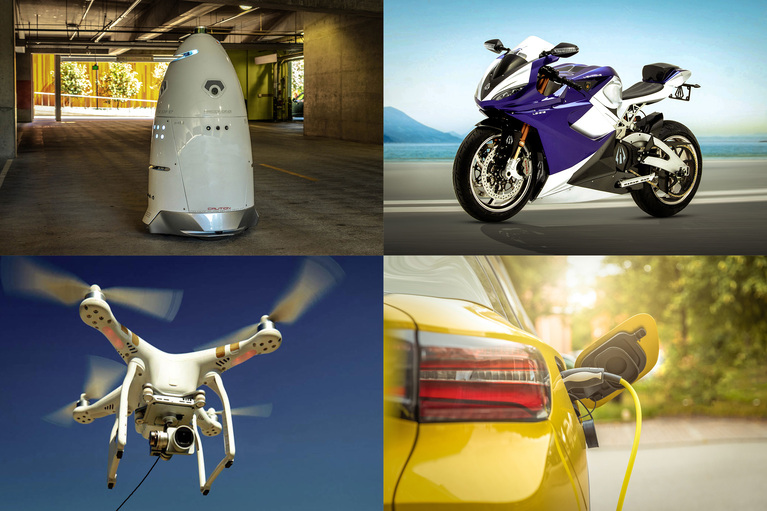 Electrification collage image