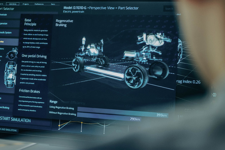 Industry auto brake design image