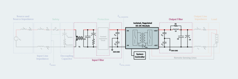 Complete power system filtering elements image
