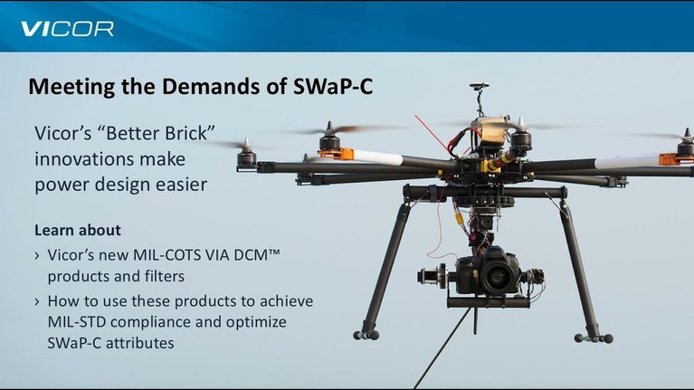 Meeting the demands of SWaP-C