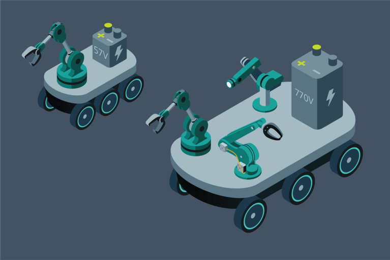 Modular mobile robot image